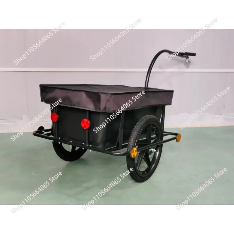 for Spot European American Outdoor Sports Tourism Bicycle Trailer Grocery Shopping Cart Pulling Goods Express Electric