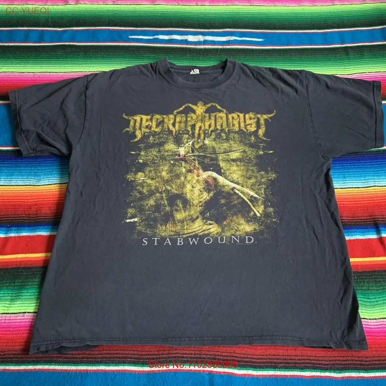 Футболка Necrophagist Tour For Fans от S до 5XL, винтажная стильная футболка MM32, слегка стильный топ для повседневной носки, мода унисекс