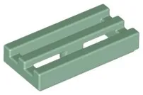 10pcs Suitable for assembling small particles with building blocks and accessories, 2412 1x2 grid light panel components