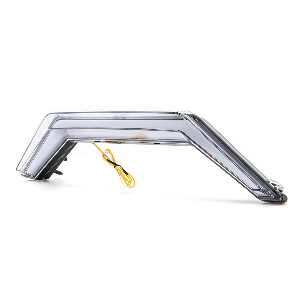 2020 2021 2022 2023 POLARIS RZR PRO XP UTV Front Signature Accent Fang Light Assembly LED Center Grill Yellow Turn Signal Light