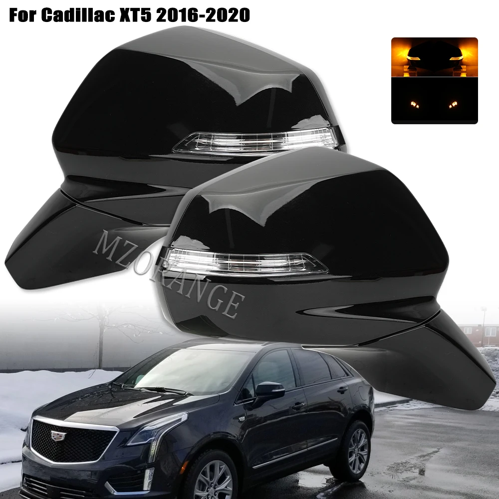 

Electrical Heated Side Rearview Mirror for Cadillac XT6 2016 2017 2018 2019 2020 Mirror Caps Accessories Blind Spot 16Pins Tools