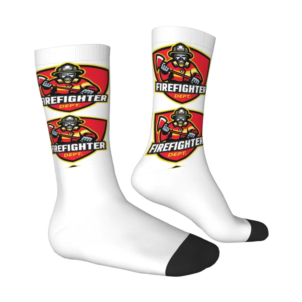 Trust Me I M A Firefighter Socks Winter Stockings Funny Couple High Quality Socks Design Running Sports Non-Slip Socks