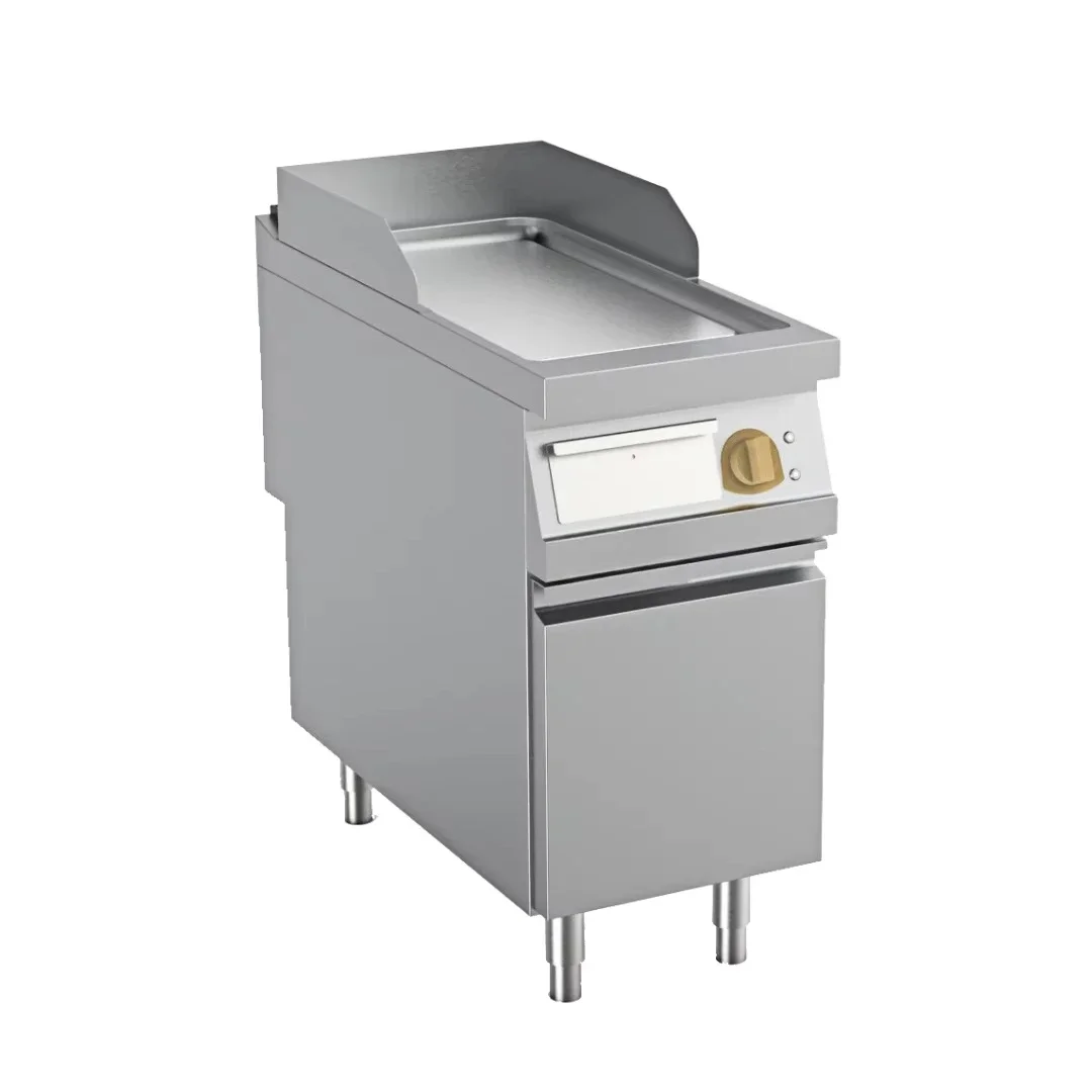 Antihaftbeschichteter elektrischer Ofen mit flacher Oberseite