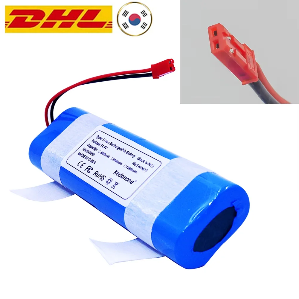 14.8V 12800mAh 9800mah Good Quality Battery For ilife V50 V55 V8s V3s Pro V5s Pro V8s X750 Robot Vacuum Cleaner Battery 14.4V