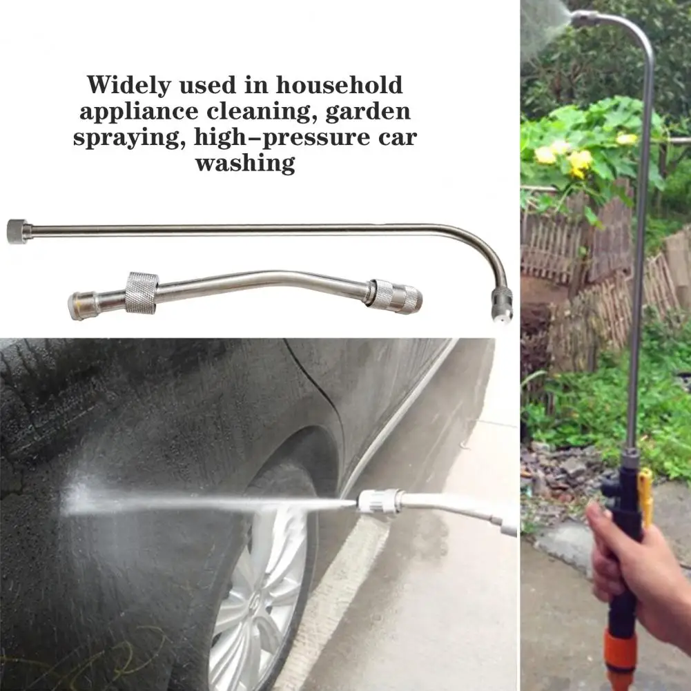 Heat Resisting  Wash Sprayer Rod Sturdy Water Spraying Wash Rod Lengthened Silicone Loop Spraying Rod for Car Owner