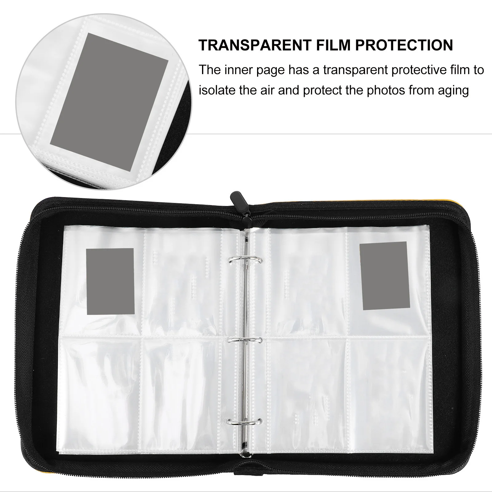 

1Pcs Card Storage Organizer Super Sturdy Transparent Trading Cards Sleeves Protector Pages Collector Album Gift for