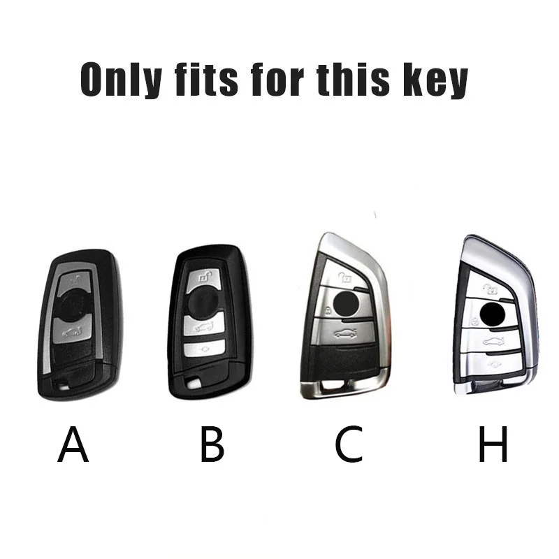 3 4 Buttons Car Smart Remote Key Fob Cover Case Protect Shell For BMW F Series 1 3 5 7 Series X1 X3 X4 X5 X6 F10 F20 F30 F25 F15