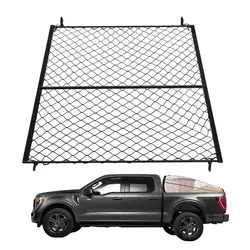 Car Trunk Rooftop Net Mesh Cargo Net Heavy Cargo Net Truck Trailer Dumpster Extend Mesh Covers Luggage Nets With 4 Fixed Hooks