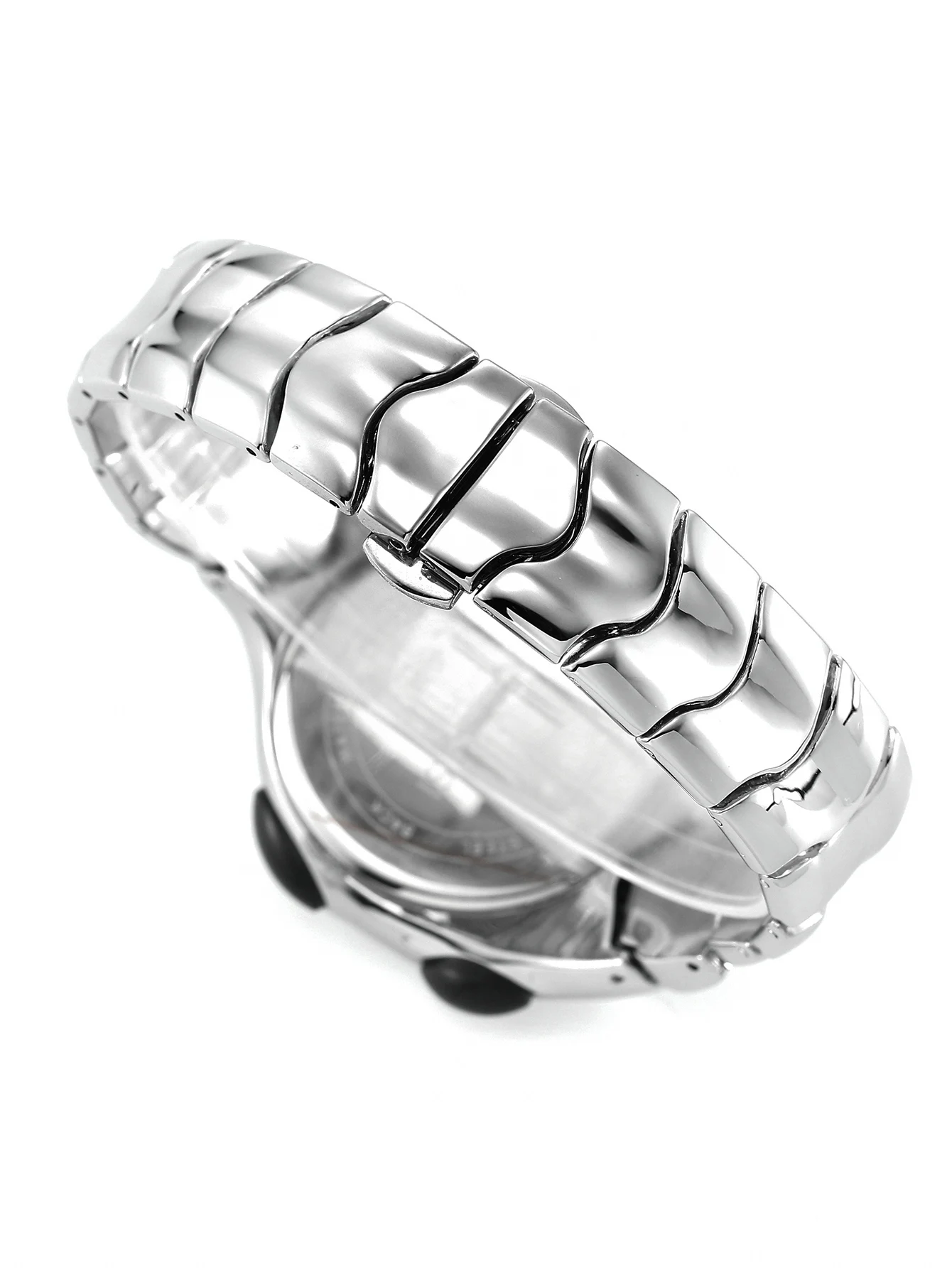 DENVOSI Unisex Torpedo Shape Watch Irregular Streamlined Case Analog Quartz Y2K Gothic Punk Accessory