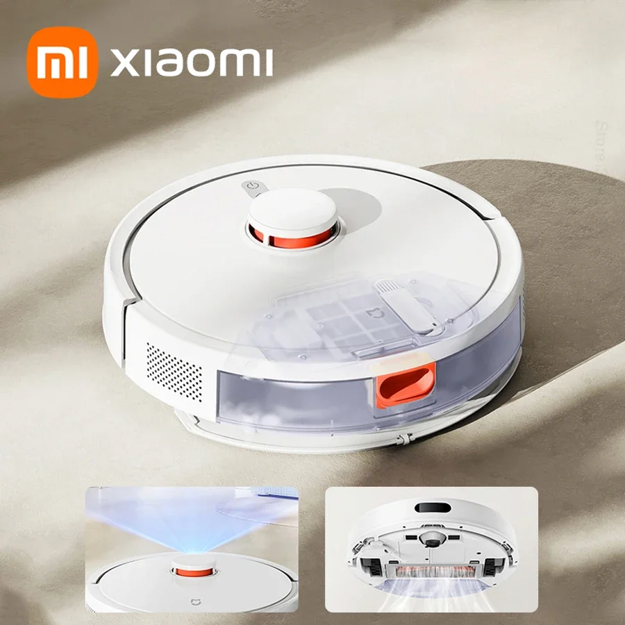 XIAOMI MIJIA Robot Aspirapolvere Mop 3C Plus Enhanced Edition Pro C103 5000PA Aspirazione Spazzare Lavaggio Mop APP Smart Planned