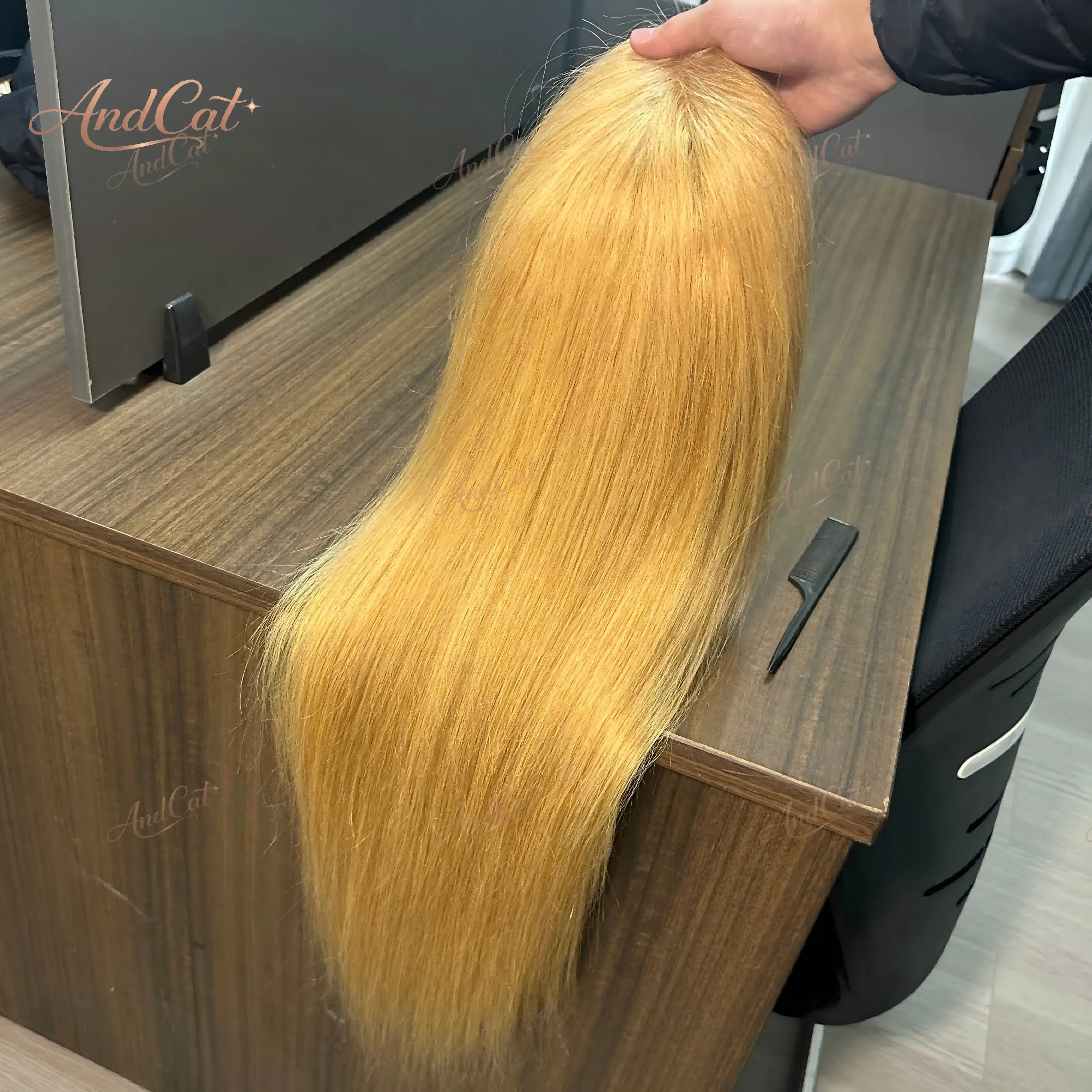 

100% натуральные человеческие волосы, парик медово-русого цвета, плотность 200%, прямые волосы, парик с HD-кружевной передней частью 13x6 для женщин, цвет 27 # Цветные парики с кружевной передней частью 13x4