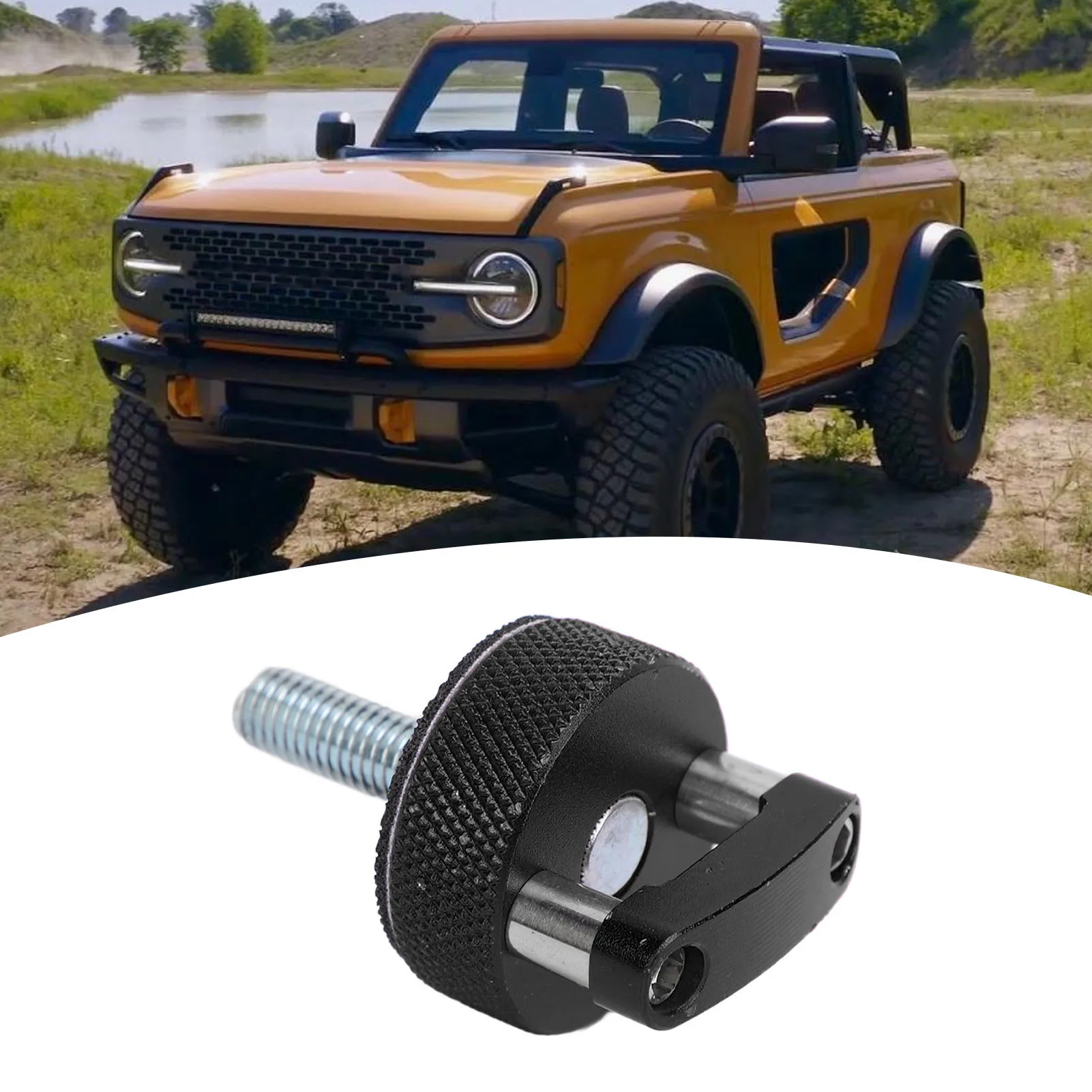 

Hardtop Bolts Steel Billet Aluminum M8 1.25 8PCS Hard Top Quick Removal Fastener Thumb Screw Steel Billet Aluminum M8 1.25 Threa