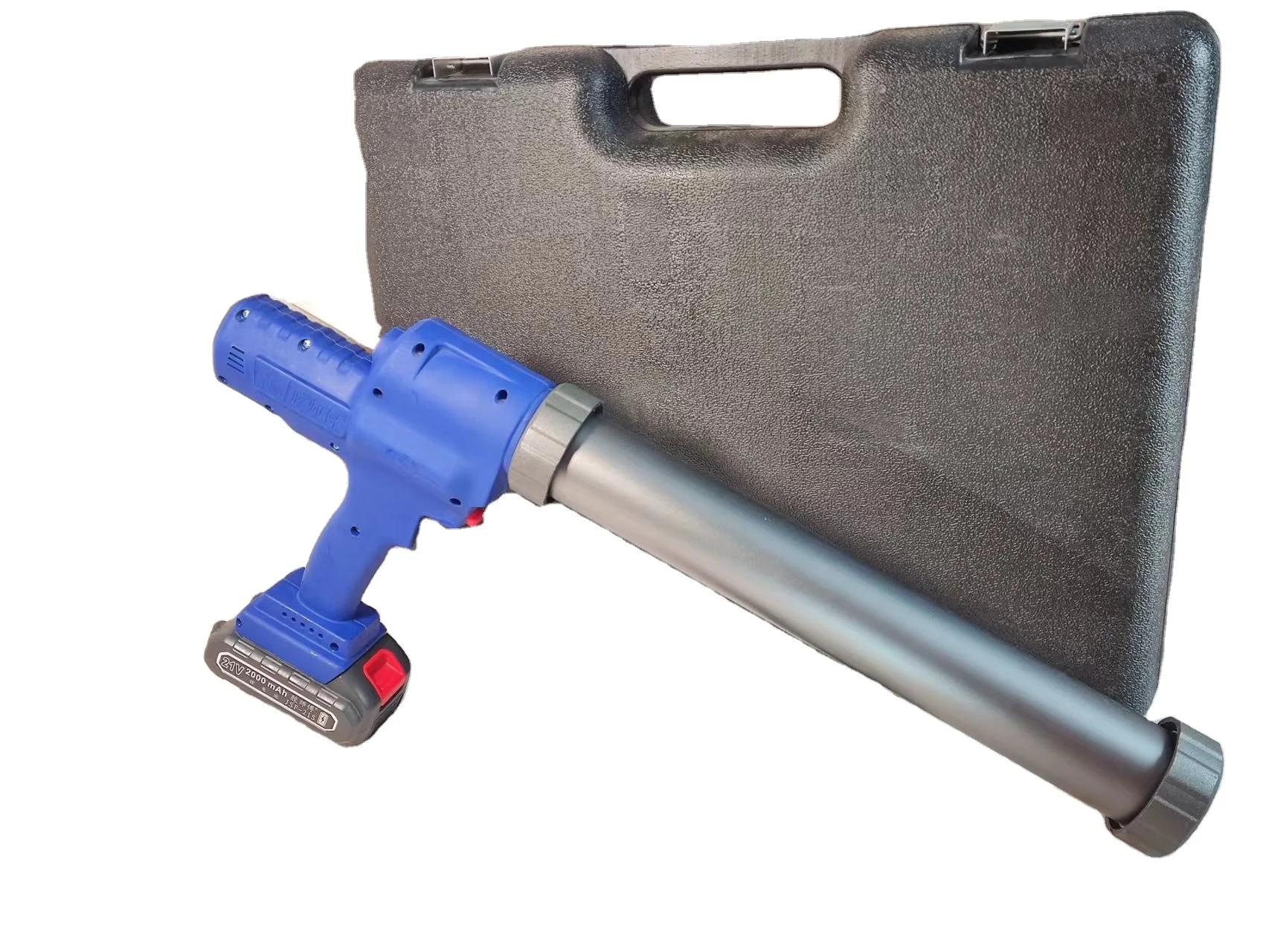 Profesjonalny, wysokiej jakości akumulatorowy pistolet do silikonu, klasy przemysłowej, doskonała wydajność, do prac budowlanych.