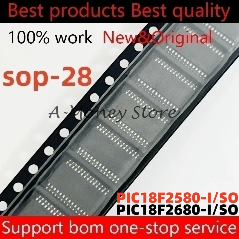 

(10pcs)PIC18F2680-I/SO PIC18F2580-I/SO PIC18F2580 PIC18F2680 sop-28