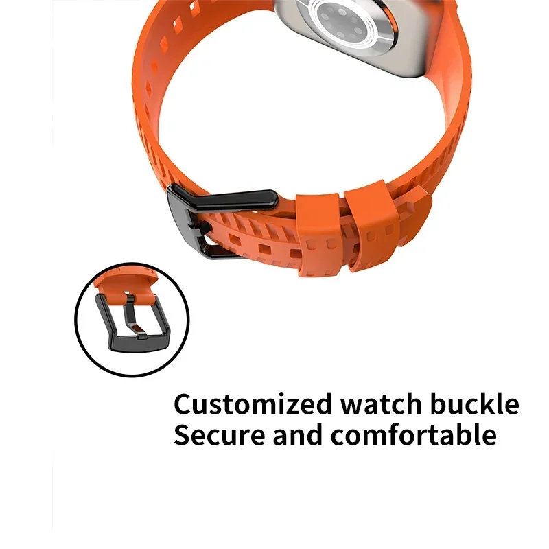 Cinturino sportivo per cinturini Apple Watch 44mm 40mm 41mm 45mm 49mm 38mm 42mm Bracciale in silicone iwatch Serie 10 9 8 SE 7 3 6 5 4 Ultra 2