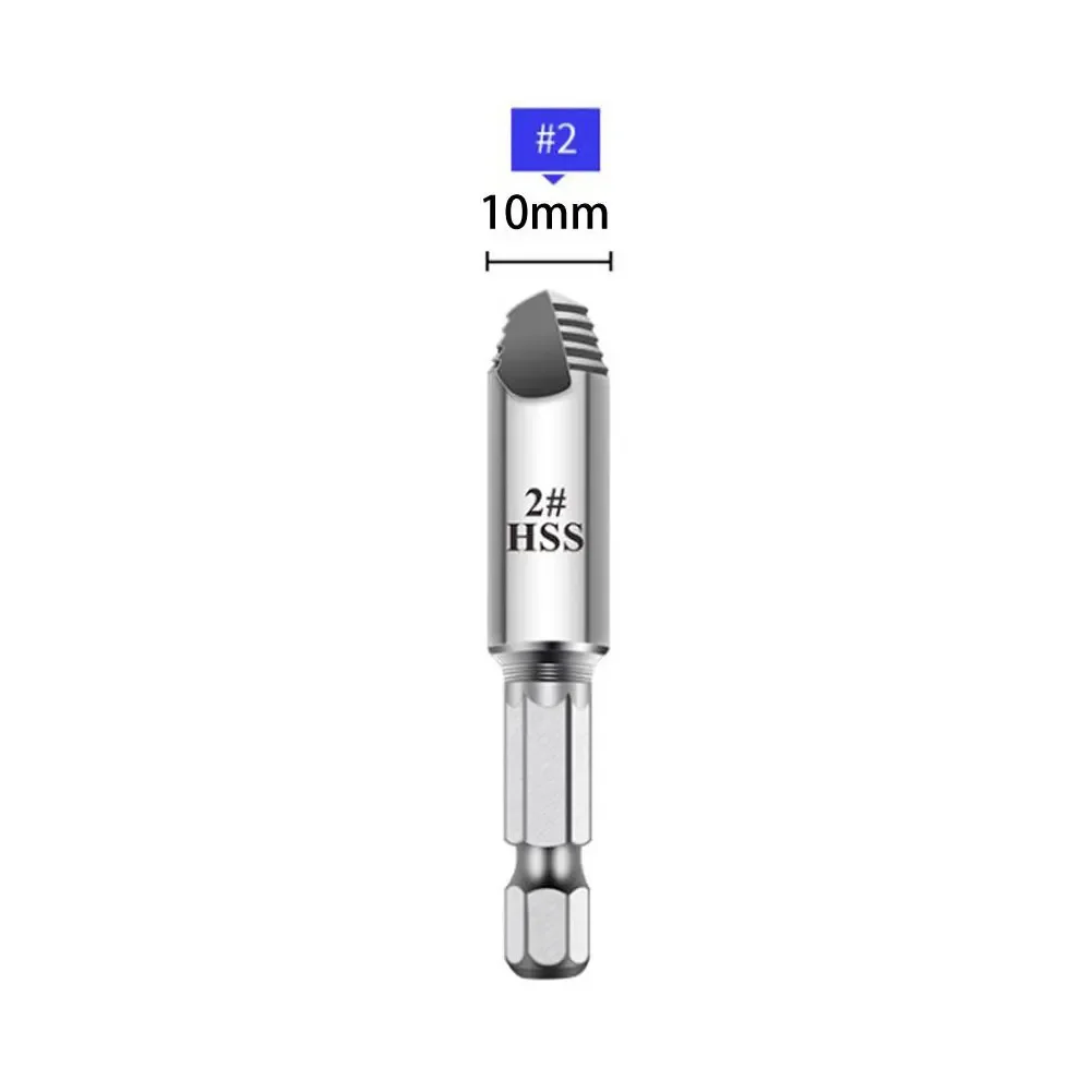 손상된 드릴 나사 리무버 세트 실버 싱글 헤드, 깨진 와이어 추출기, 합금강 손쉬운 제거, 3-5mm 액세서리