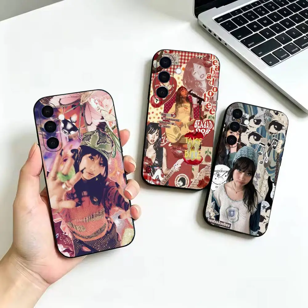 British Singer B-Beabadoobee Phone Case For Samsung Galaxy A73,A72,A71,A70,A53,A52,A51,Others Soft Black Cover