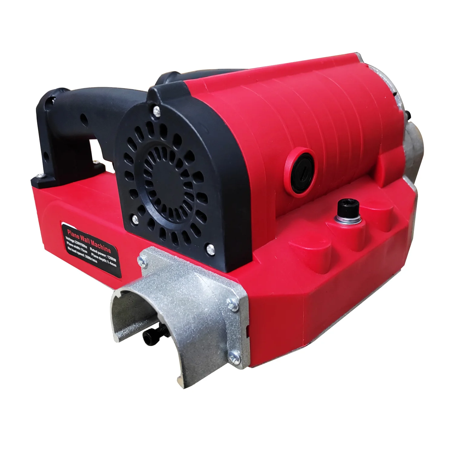 220V 2000w Electric Wall Planing Machine, Old Wall Renovation Putty Wall Shoveling Machine 0-4MM Depth Adjustable No Dust