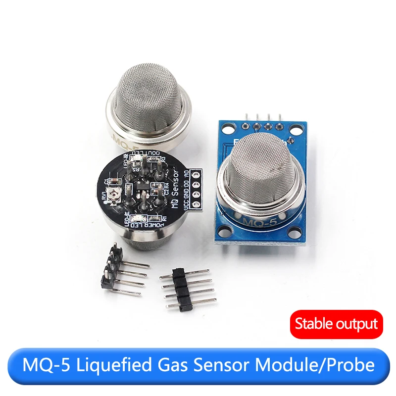 Mini MQ-5 de gas natural licuado, placa redonda de MQ-5, módulo de sensor de gas urbano, SONDA DE sensor