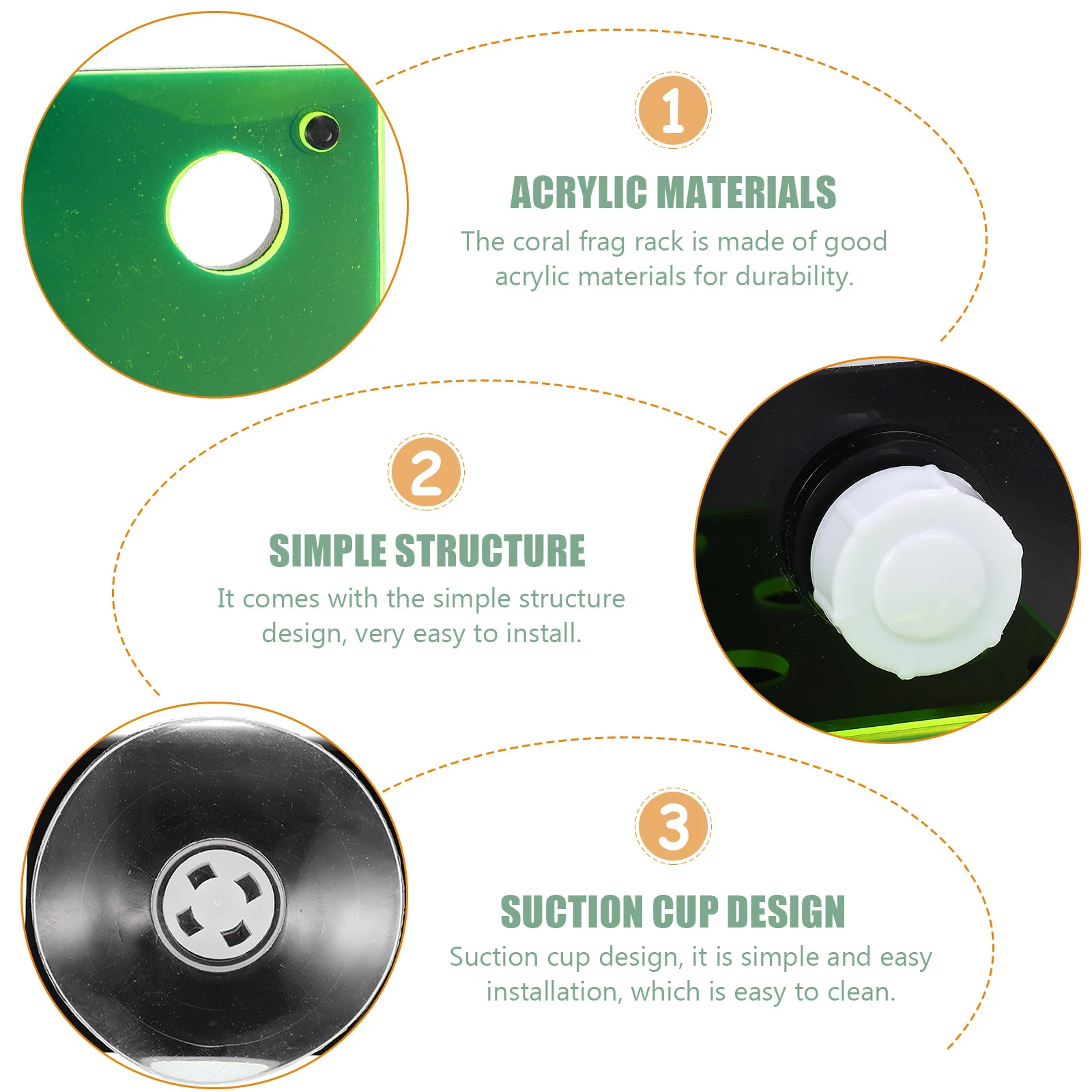 

Convenient Coral Rack Acrylic Holder Sturdy and Reliable for Coral Growth and Display Easy to Use Aquarium Accessory