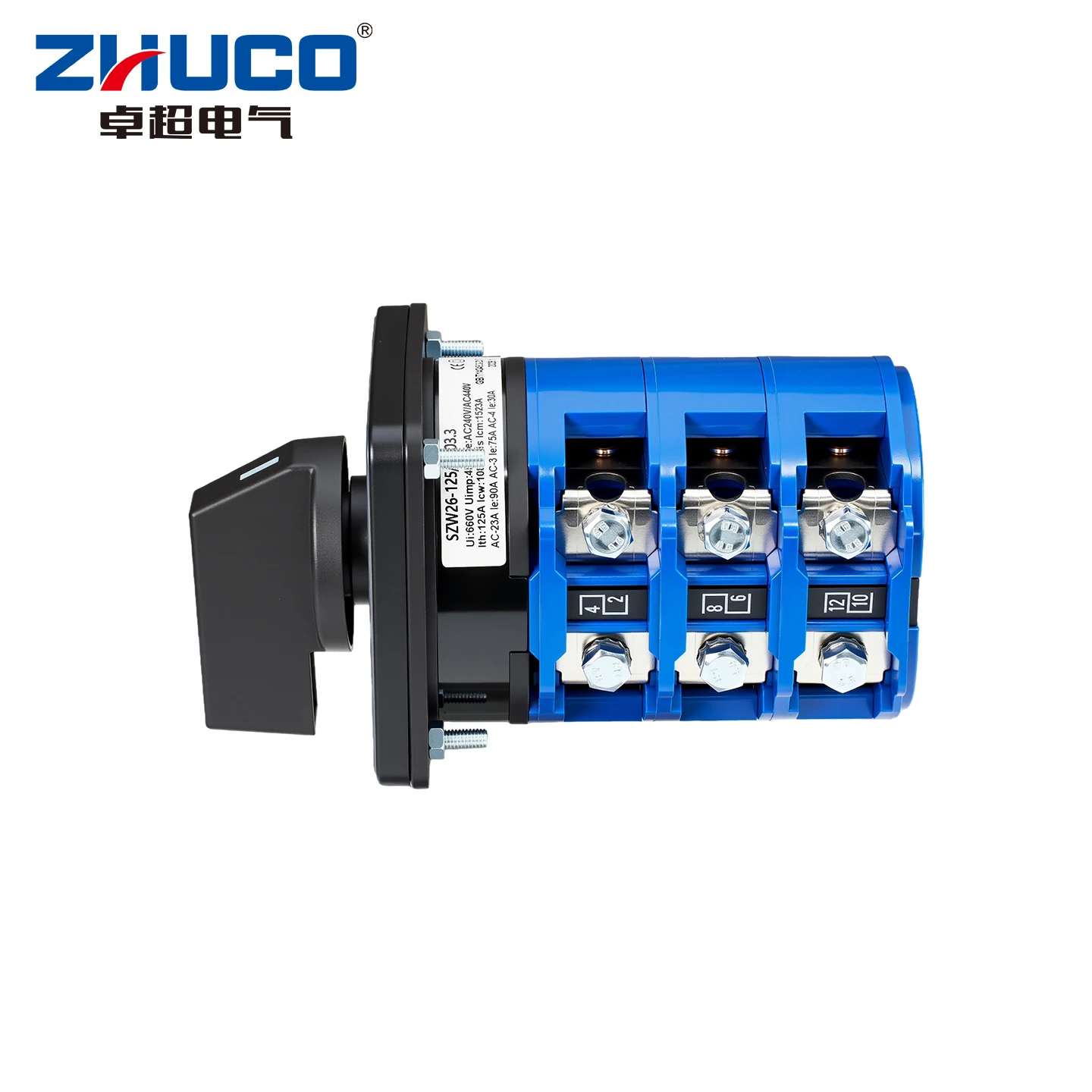 Szw26-125/D303.3 102 Panel Three-Position Three-Section Toggle Switch Rotary Switch Selector Switch Cam Switch