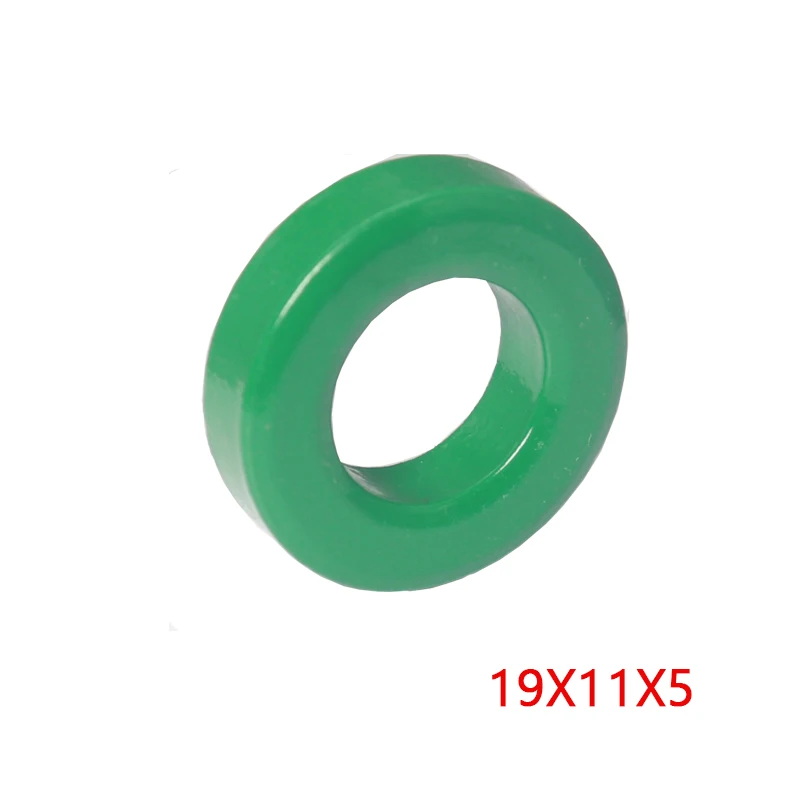 【10-5PCS】19x11x5mm Magnetic ring manganese-zinc anti-interference ferrite inductor magnetic core