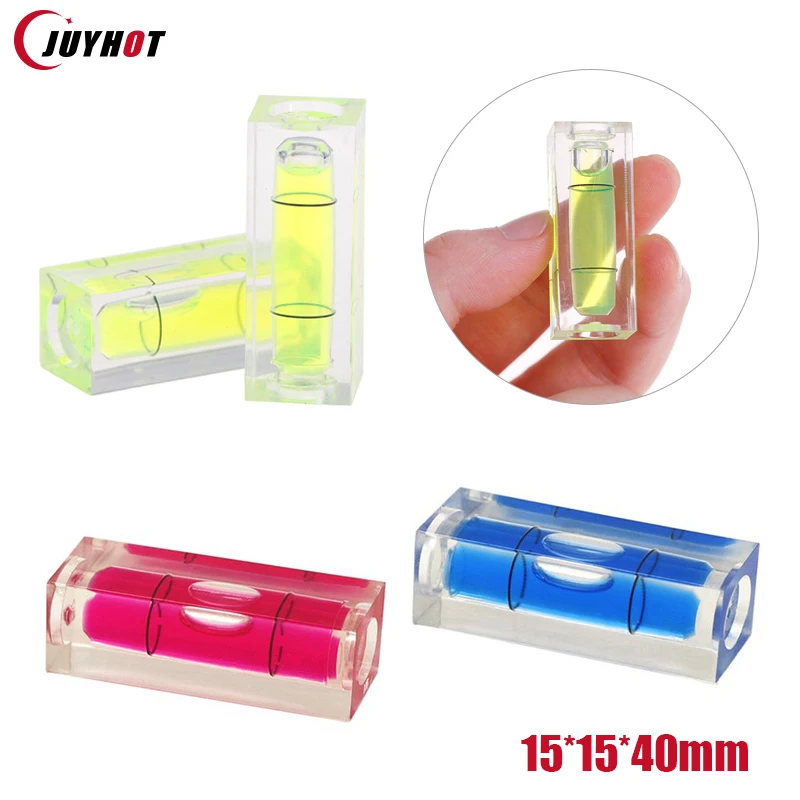 Household Mini Square Bubble Level Green Spirit Level Scope High Precision Spirit Bubble Measuring Accessories