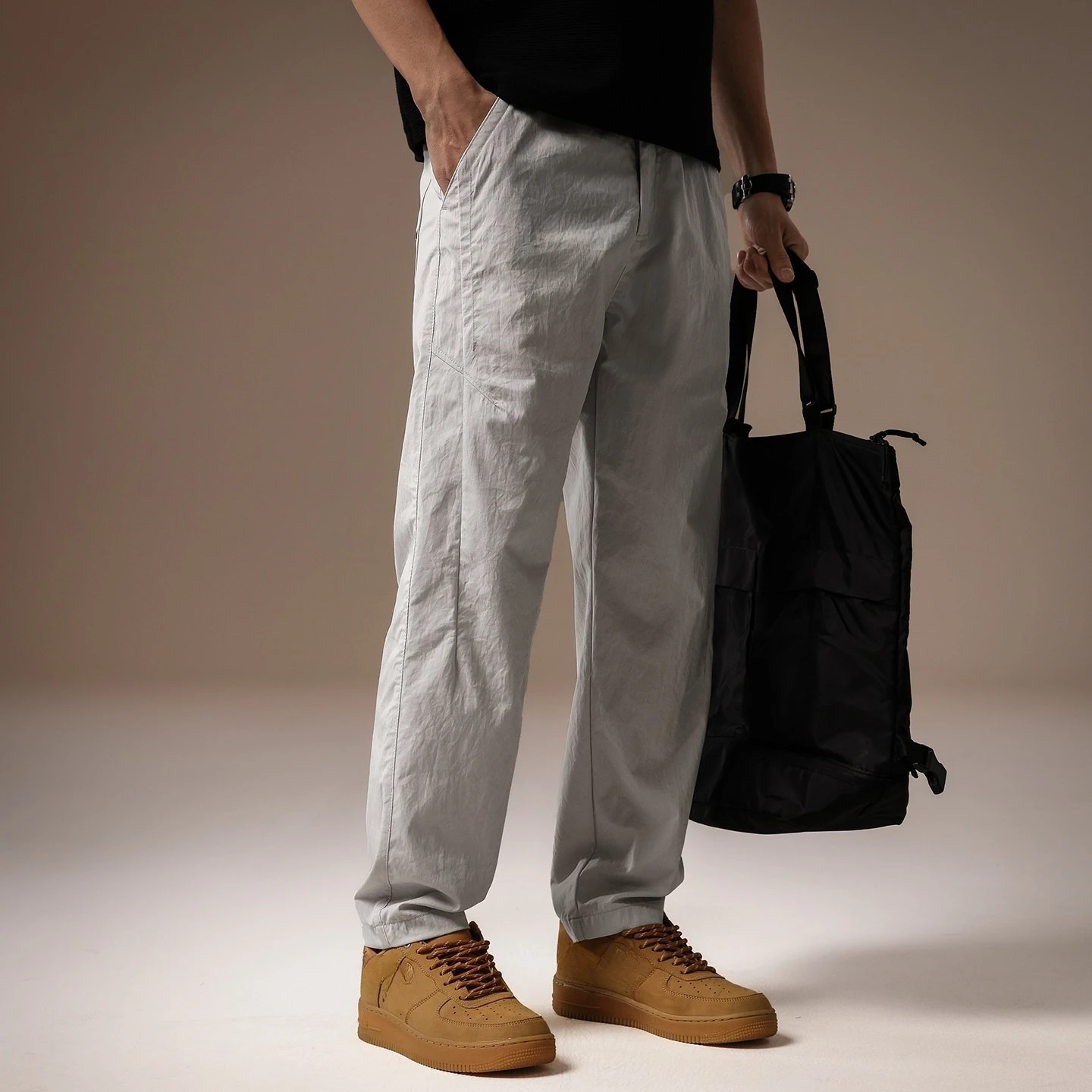 Мужские светло-серые брюки цве – обзор и цена Men'S Fashion Khaki Pants
