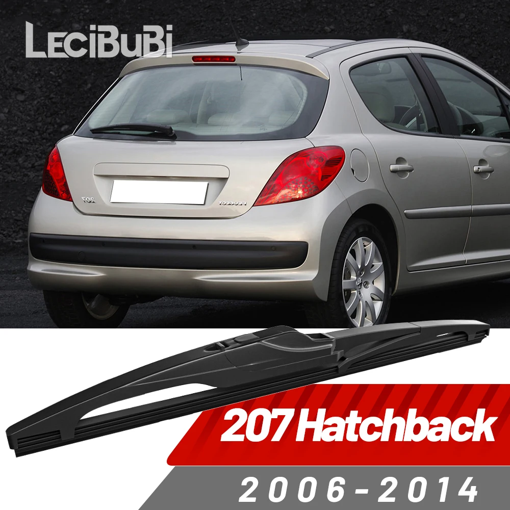 Heckscheibenwischerblatt Scheibenwischer Zubehör für Peugeot 207 Schrägheck 2006–2014 2007 2008 2009 2010 2011 2012 2013