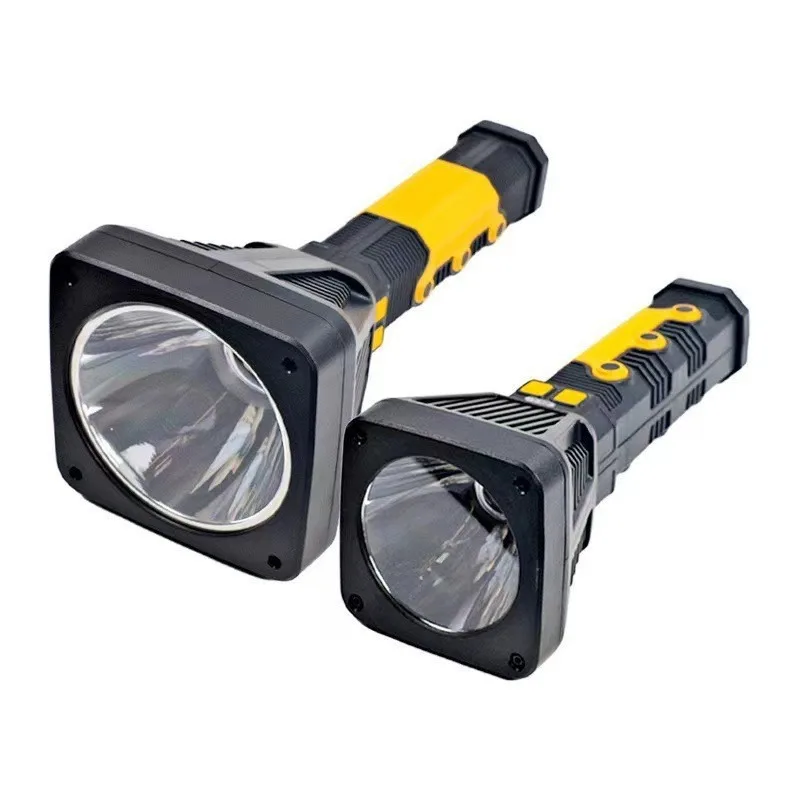 مصباح يدوي عاكس كبير قابل لإعادة الشحن: فائق السطوع يدوم طويلاً، محيط ملون، خيمة تخييم محمولة وإضاءة خارجية #5