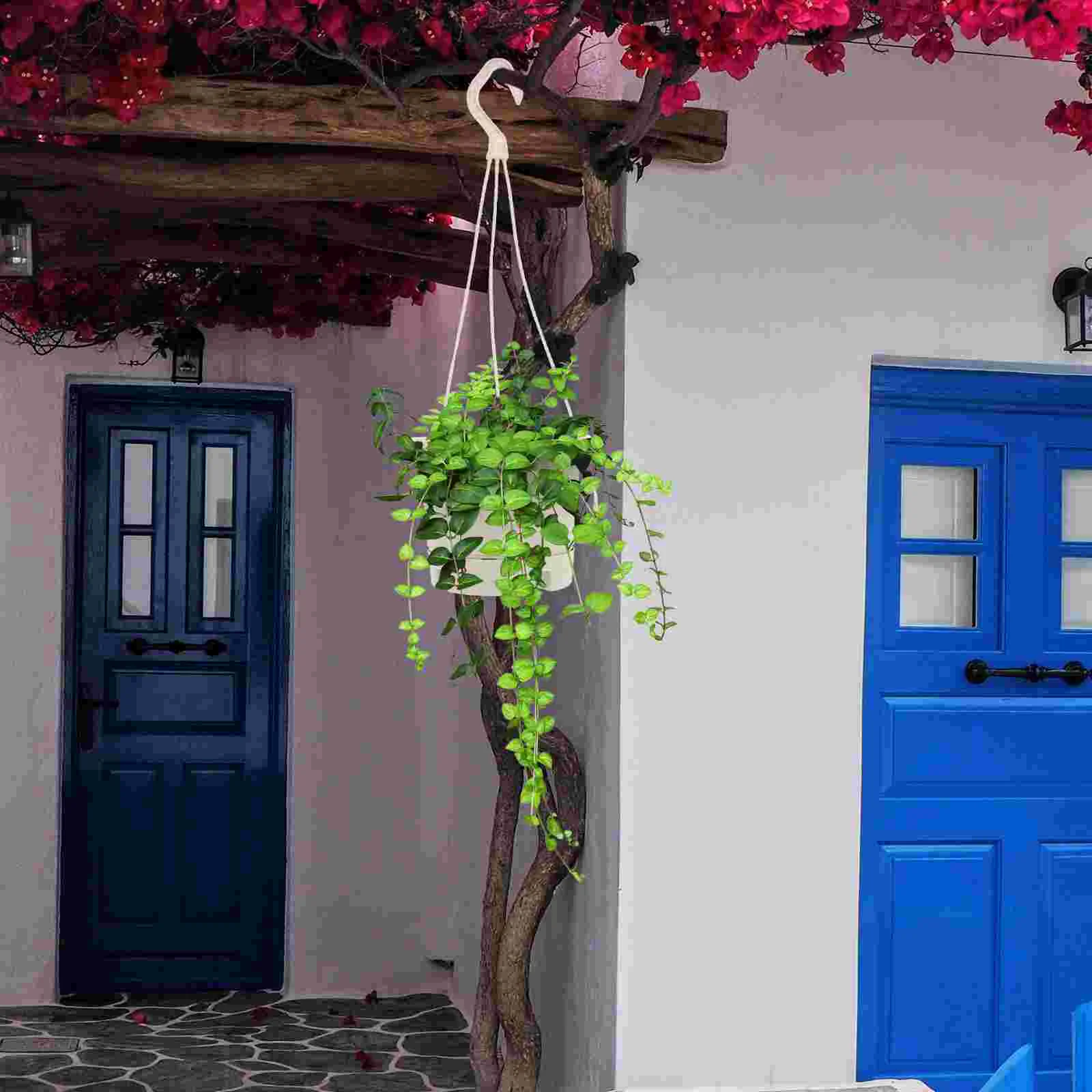 Succulent Flowerpot Hanging Basket Basin Water-absorbing Hook Heavy Duty Hooks Pots