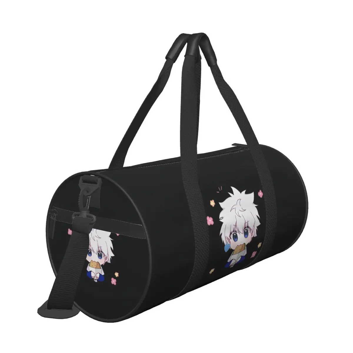 Gym Bag The Hunters X Gon And Killua Japan Anime Sports Bag with Shoes Men Waterproof Design Handbag Retro Swimming Fitness Bag