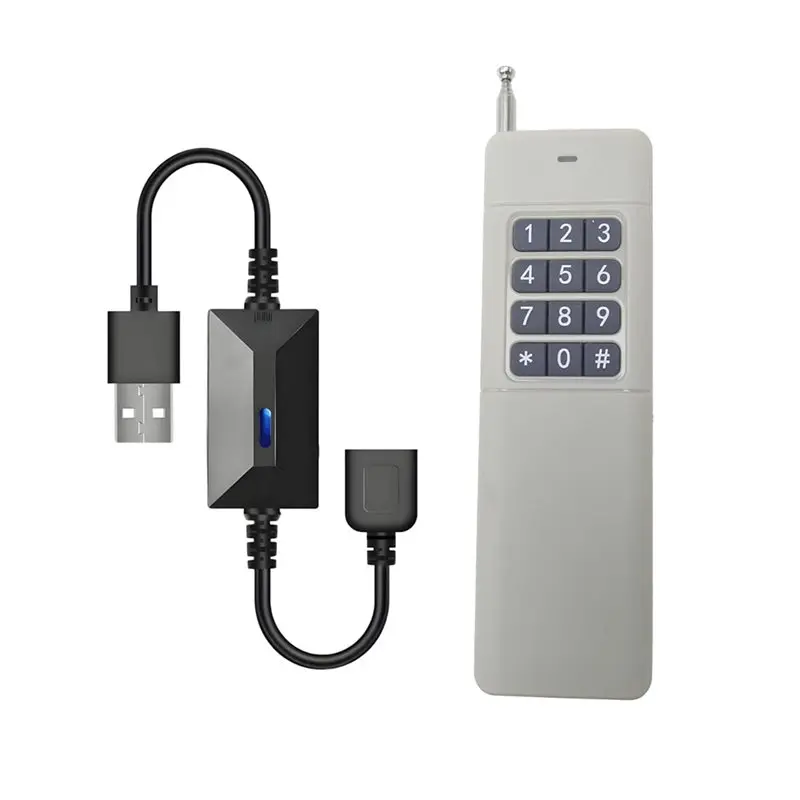 

ABZW USB Remote Control Switch DC5V 433Mhz Wireless Radio Frequency Switch,For LED Lights,Fan Power Control