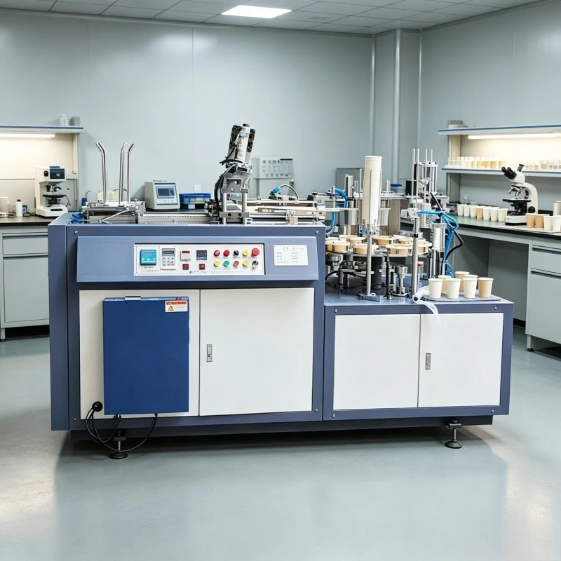 Machine Paper Fully Automatic Paper Cup Making Machine Supplier with Different Cup Sizes or Colors