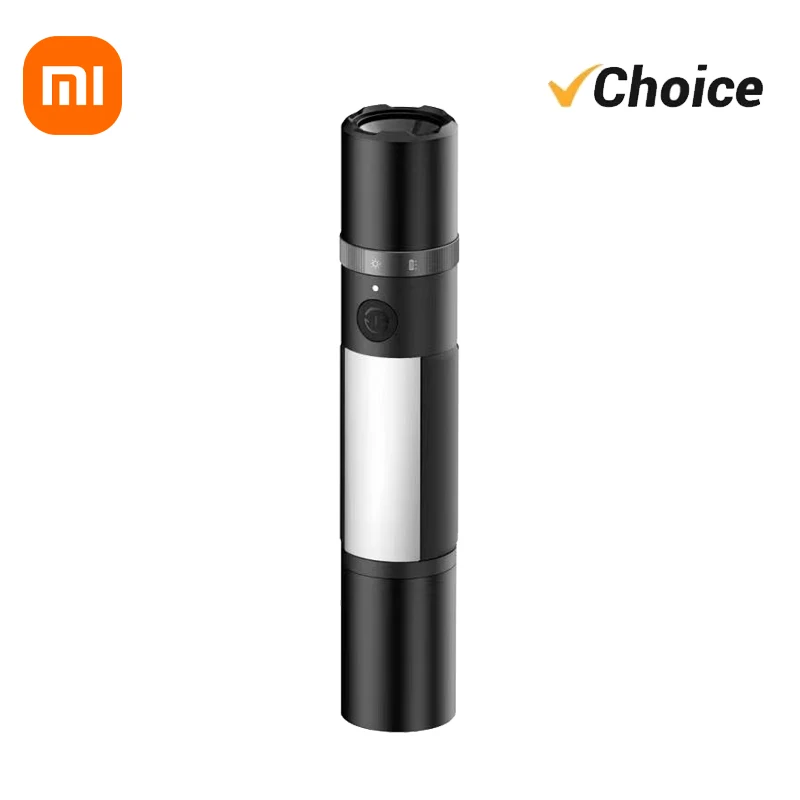 Xiaomi Mijia Multifunctional Flashlight 1000 Lumen Strobe/SOS/Warning 3100mAh Battery Window Breaker Seat Belt Cutter MJSDT001QW