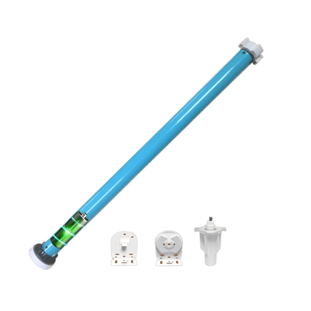 

SZMYQ Tuya 1.3Nm Tuya Smart Home ZigBee Rechargeable Lithium Battery Power Shade Curtain System Roller Blinds Motor for 38 Tube