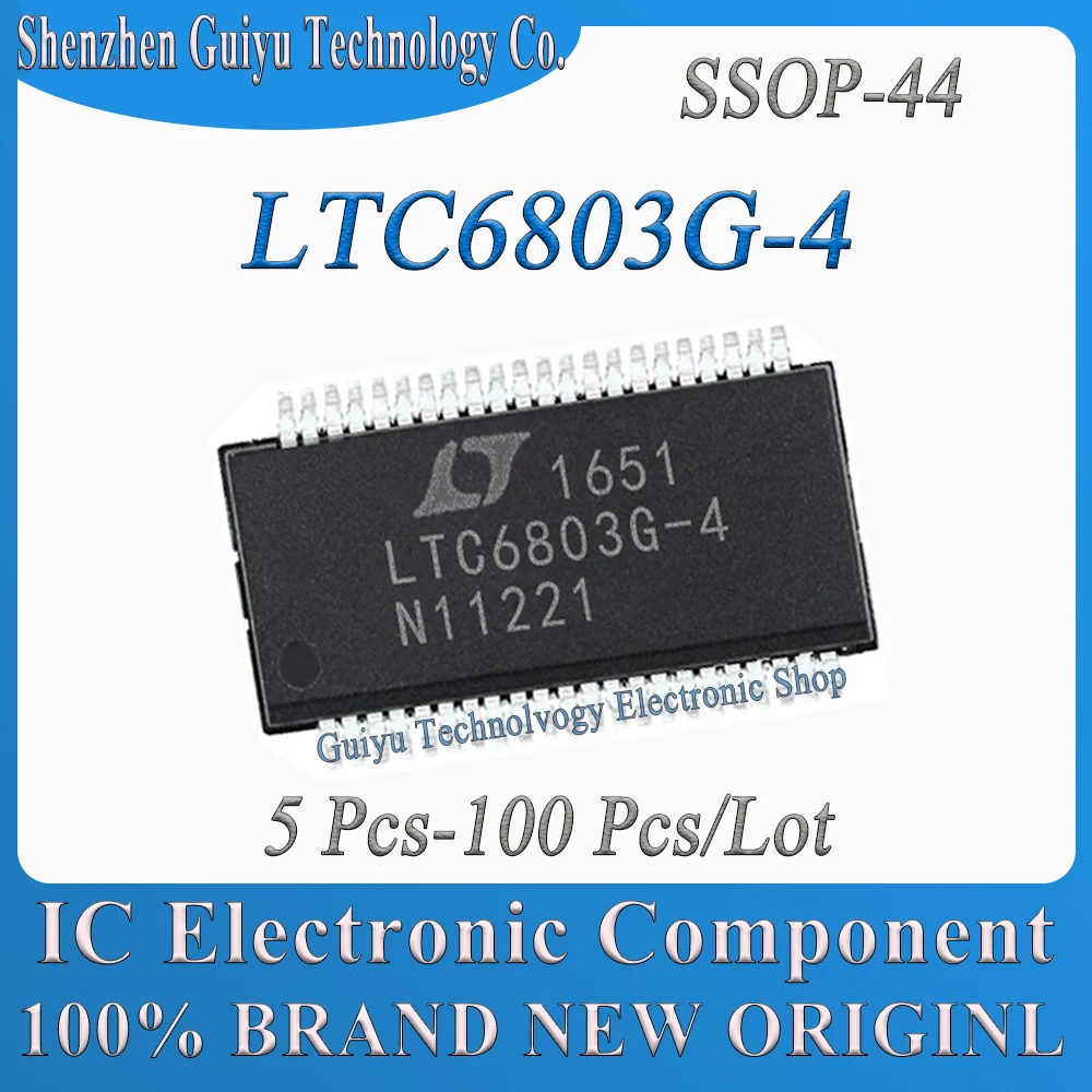 5Pcs-100Pcs/Lot LTC6803G-4 LTC6803IG-4 LTC6803IG LTC6803G LTC6803 LTC SSOP-44  IC Chip