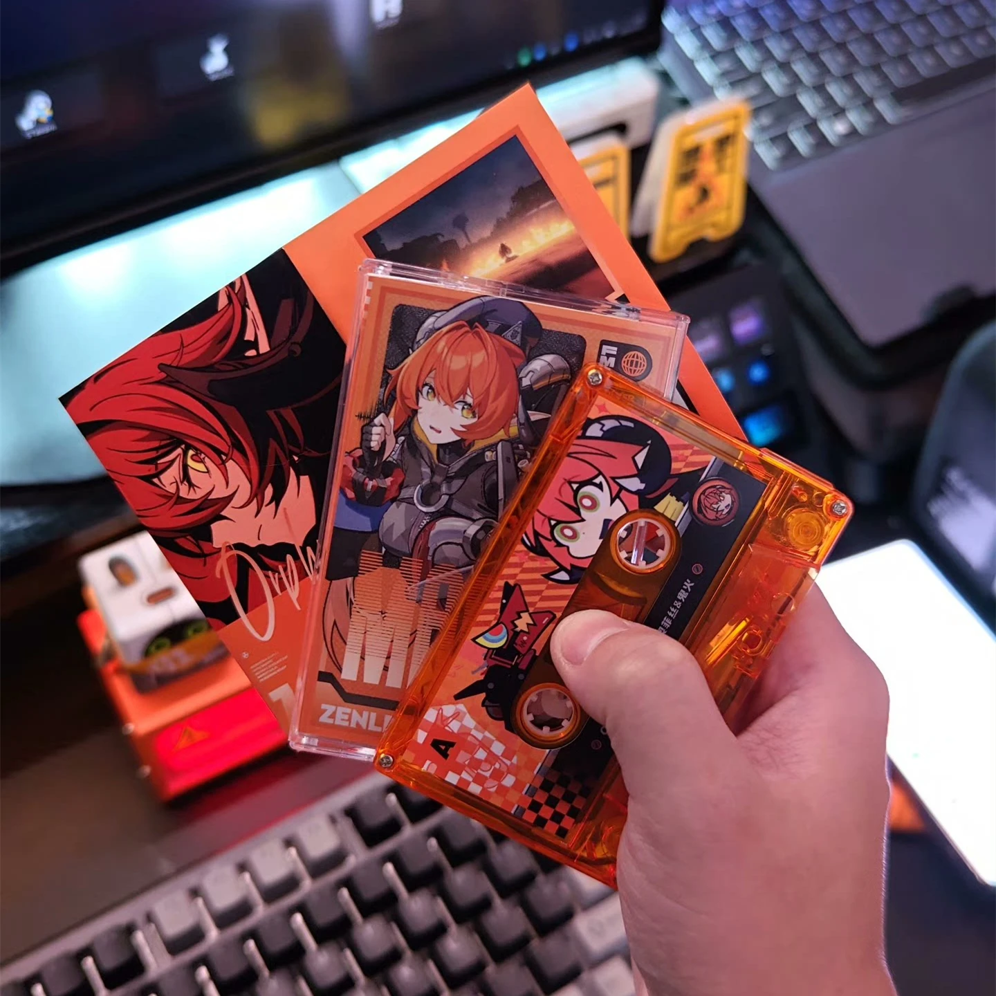 لعبة Obol Squad Orphie Magnusson Magus شريط الموسيقى Zenless Zone Zero OST ألبوم كاسيت كوسبلاي ووكمان مسجل صندوق المسارات الصوتية