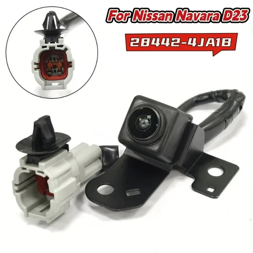 Cámara de visión trasera de coche, cámara de estacionamiento para Nissan Navara D23 2016-2024 28442-4JA1B, cámara trasera de coche de instalación directa