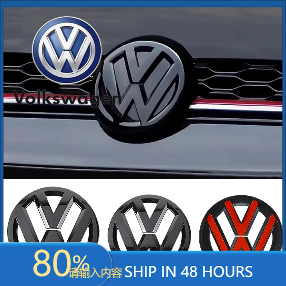 

Эмблема на переднюю решетку радиатора и значок на крышку багажника для Volkswagen VW POLO GOLF 5 6 7 7.5 8 MK7 MK7.5 MK8 Scirocco