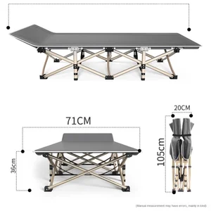 Klappende Mittagsmatratze, doppelt verwenden Laptop, Liege -Chaise zum Schlafen, Lounges, entspannende Stühle Möbel 10 Hauptverkaufsbett Chao - №9