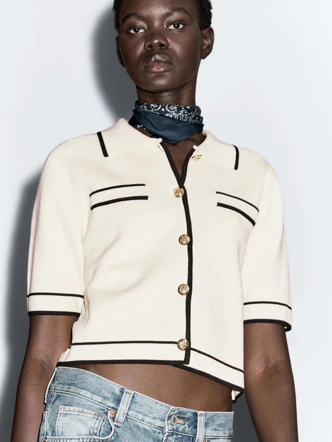 

Pure Cotton Ne ort Sve Knitted Open Cardigan Women's Faion Commute Sle Straight Cut Body ape Design