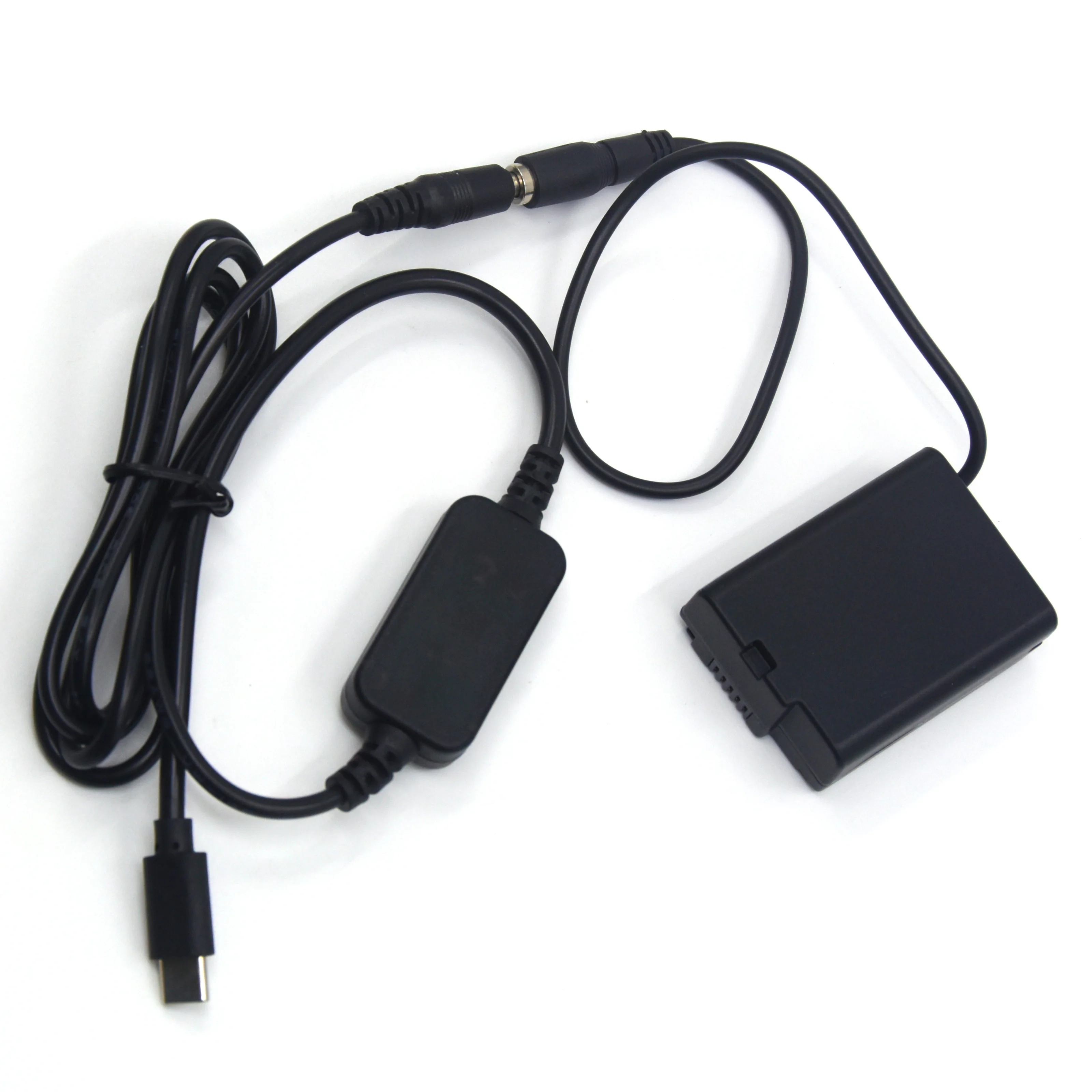 Convertitore USB tipo C PD a cavo DC + accoppiatore EP-5D DC ENEL21 EN-EL21 impugnatura batteria fittizia per Nikon 1 V2 1 V2