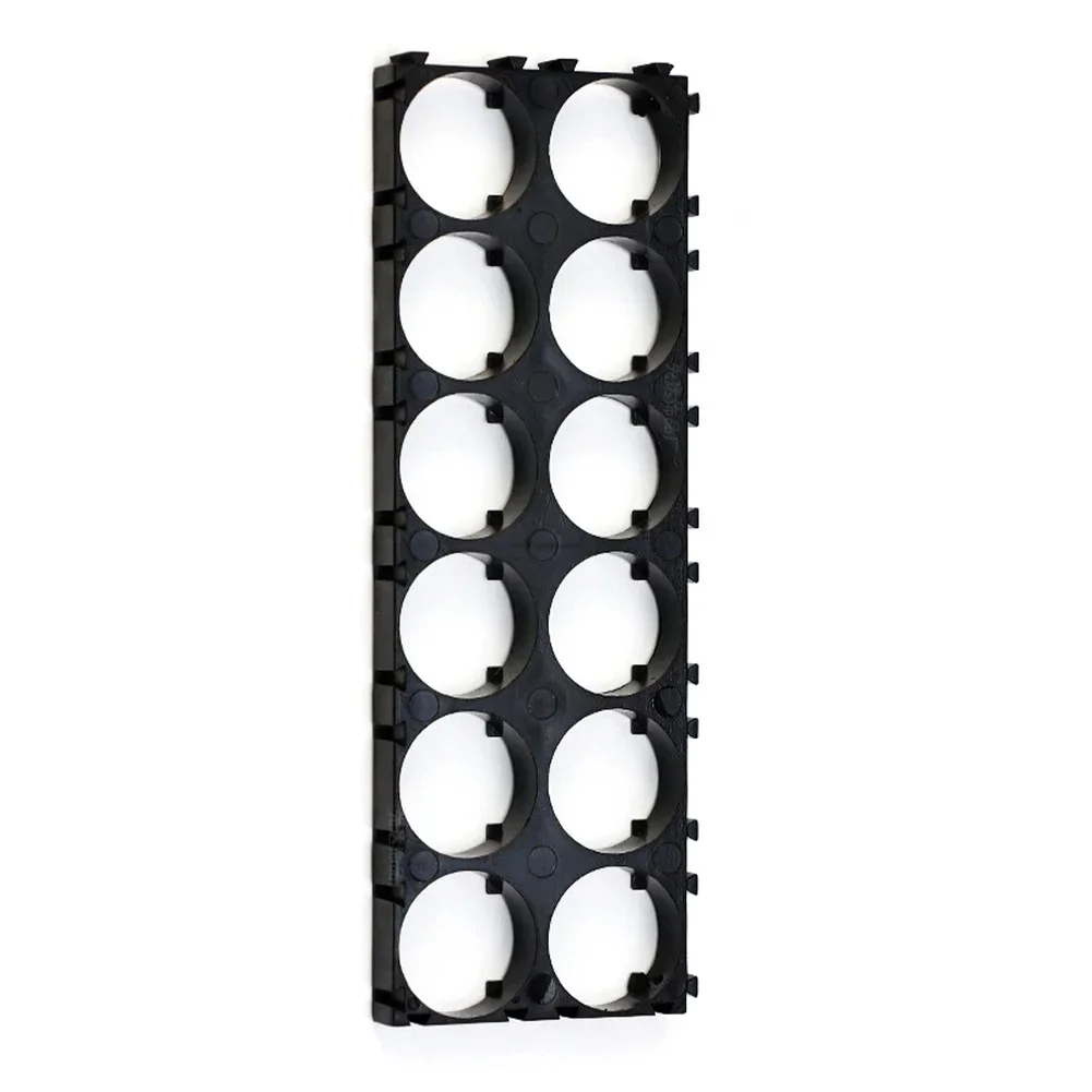 4 pezzi 21700 2x6 supporto batteria supporto telaio in plastica staffa che tiene batterie accessori per elettroutensili