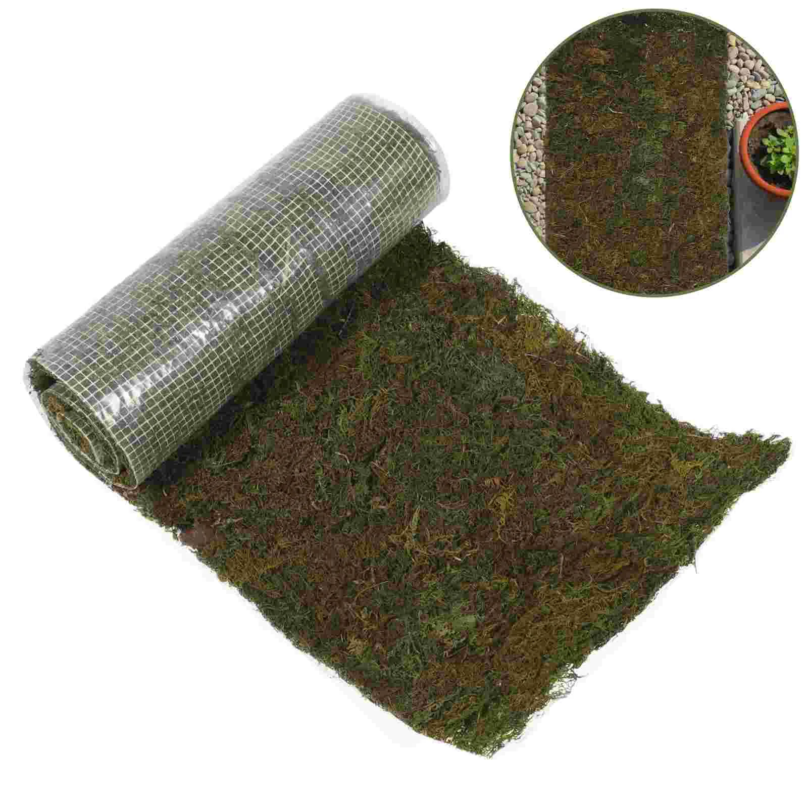 

Artificial Green Moss Decoration Turf Area Rugs Lawn Fake Realistic Mat Micro Scene