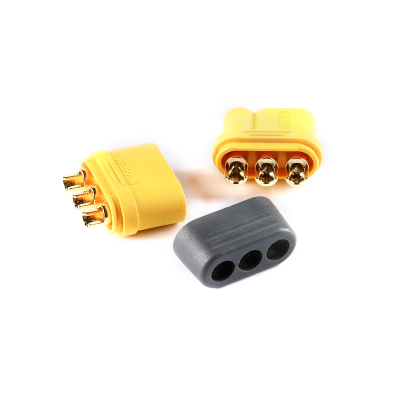 MR60 Plug 3.5mm 3 core Connector T plug Interface Connector Sheathed with Protector Cover for RC Model