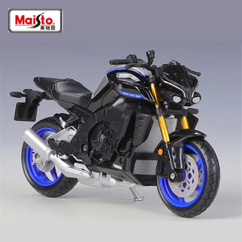 

1:18 2023 Yamaha MT-10 SP Alloy Racing Motorcycle Model Diecasts Street Sports Motorcycle Model Simulation Collection Kids Gifts