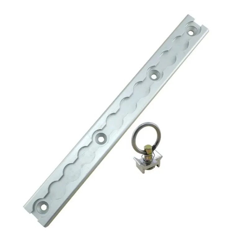 Logistics Track End Fittings Single Stud Fittings Aluminum L Track Tightening System