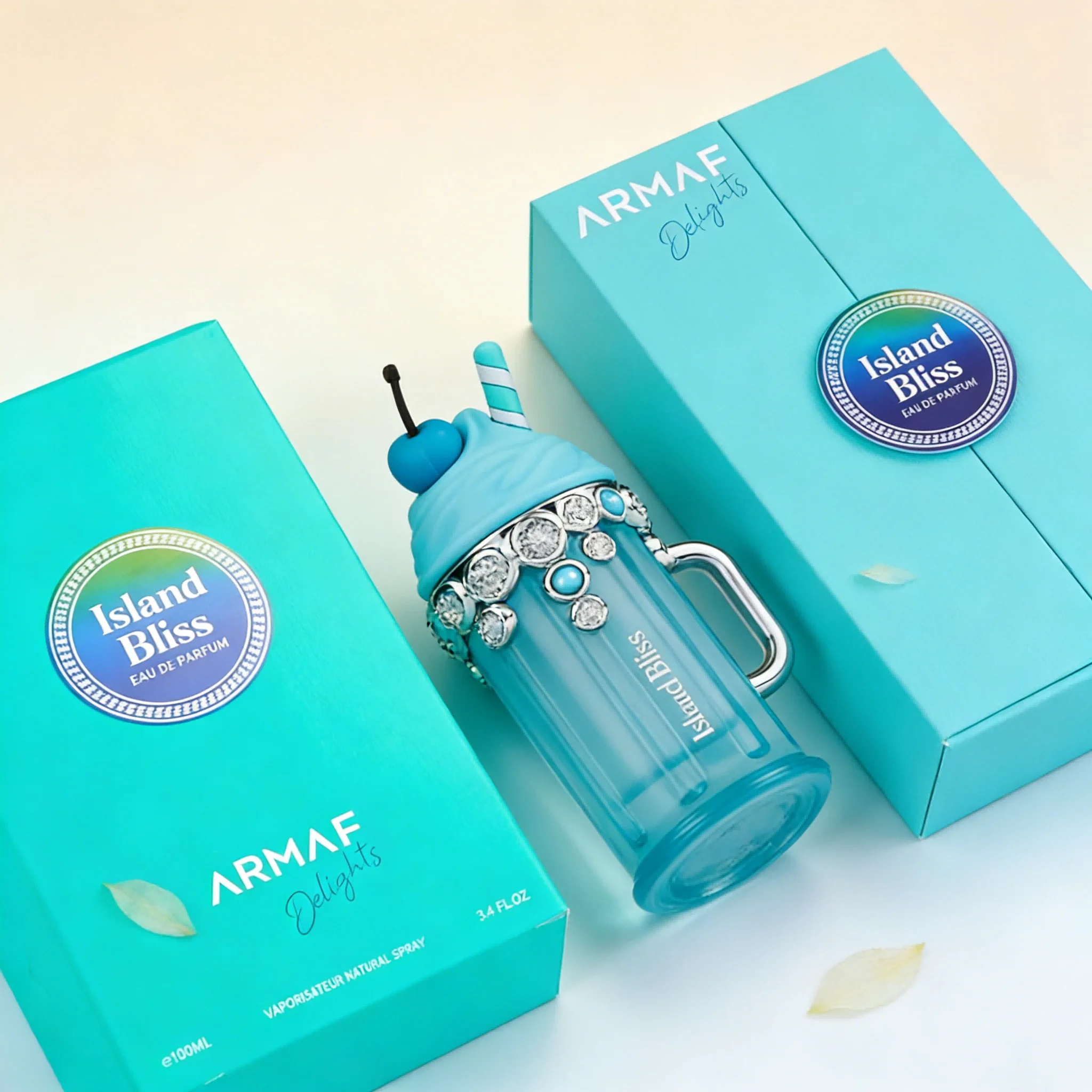 

ARMAF Island Bliss Women's Perfume 3.4oz, Sweet Coconut & Ocean Aroma, Refreshing Relaxing Scent