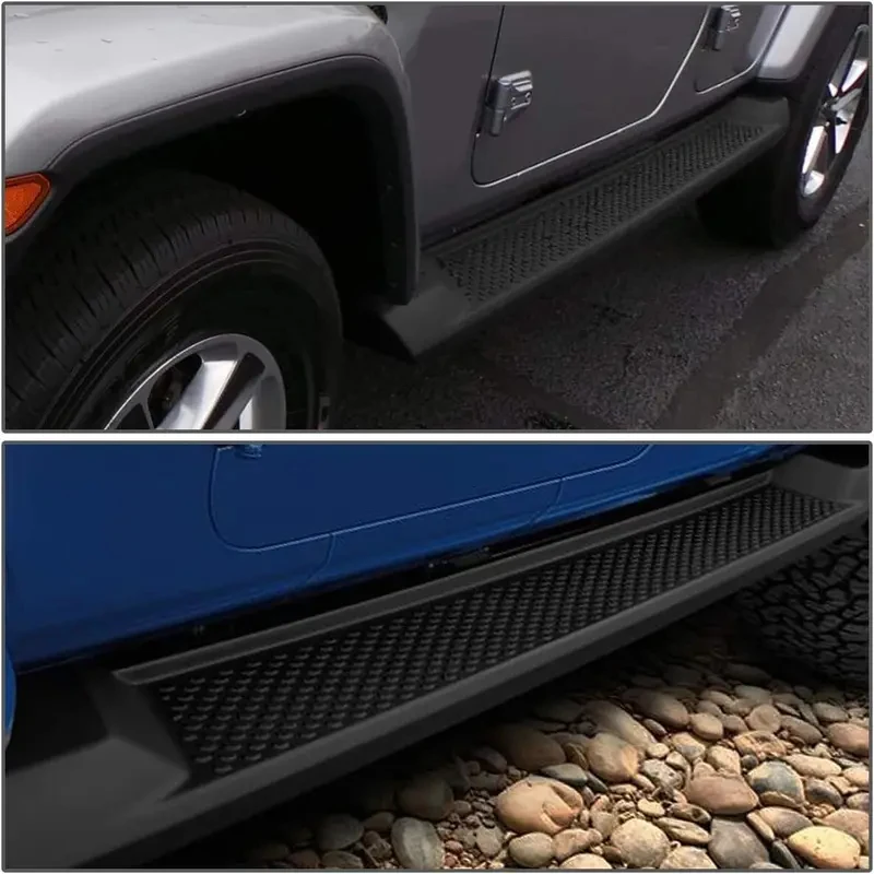 

High Quality 6 Running Boards 2018-2026 JL 4 Door Side Step Rock Sliders Hot Selling